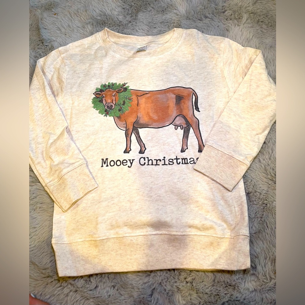 Mooey Christmas Long Sleeve Tee